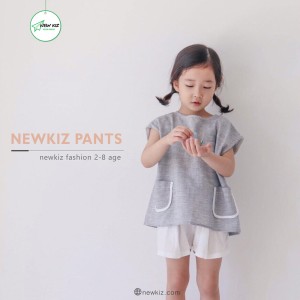 Quần đùi đũi trắng cá tính